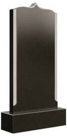 Модель памятника №12 вертикальный, современный, прямоугольный, мужской